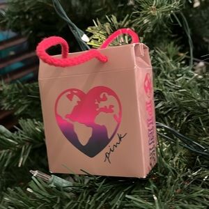 Victorias secret pink ornament